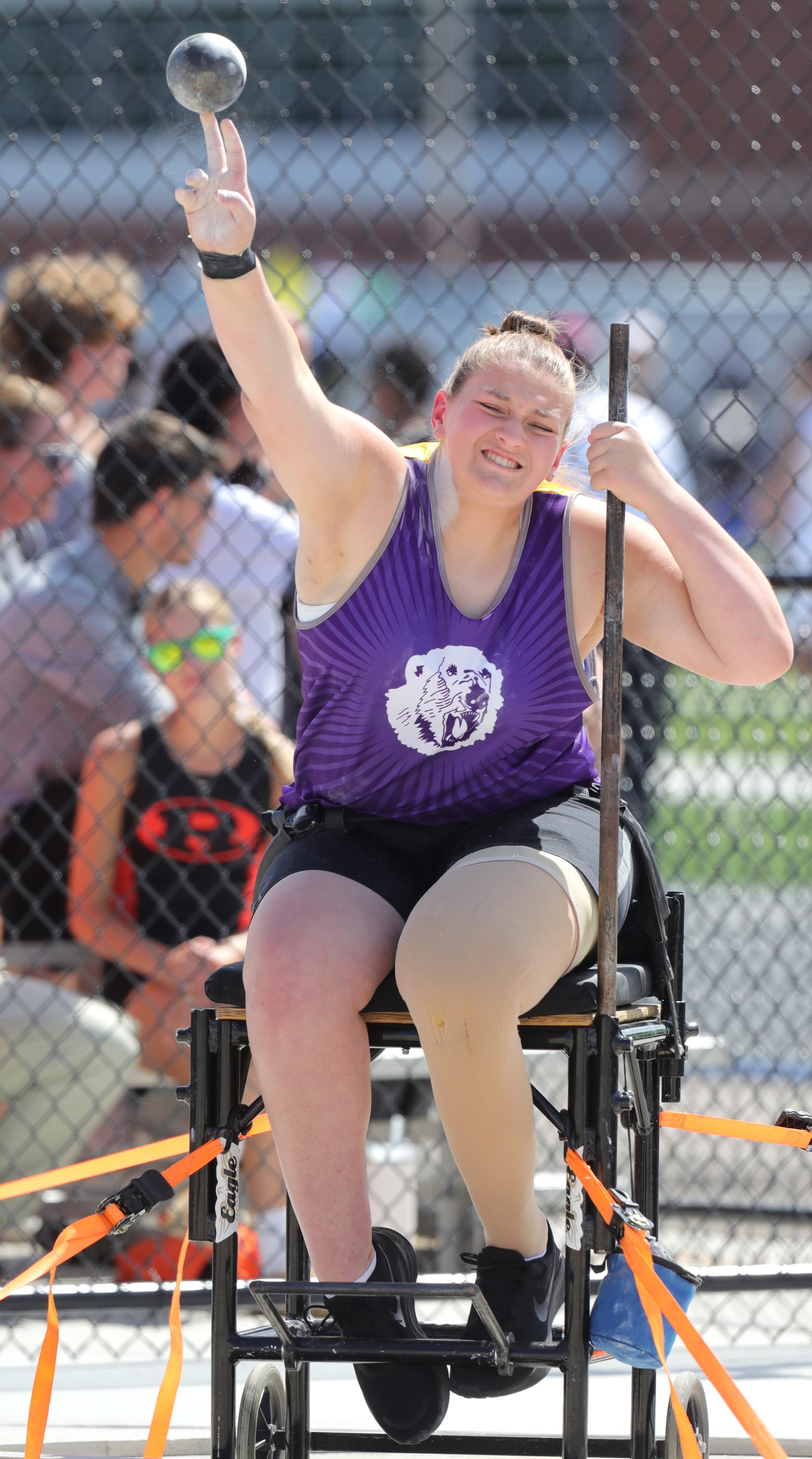 OHSAA track and field | Jackson's Abigail LaPole wins first seated shot put state title