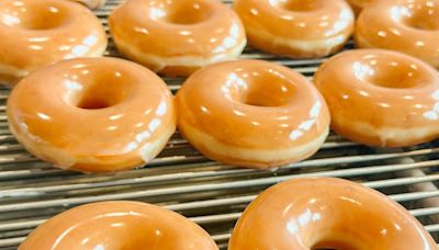 Get a dozen doughnuts for just 13 cents this Friday