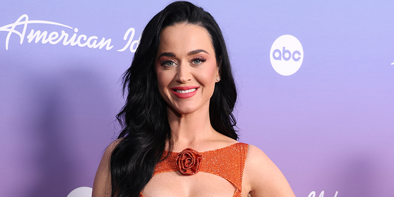 Katy Perry’s Leather Naked Dress Showcases Starfish Nipple Pasties