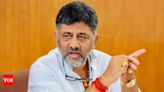 'Will fight this false propaganda': DK Shivakumar terms MUDA allegation baseless | India News - Times of India