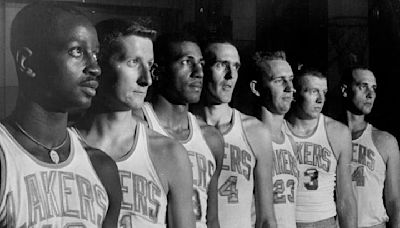 Why did the Minneapolis Lakers basketball team move to Los Angeles?