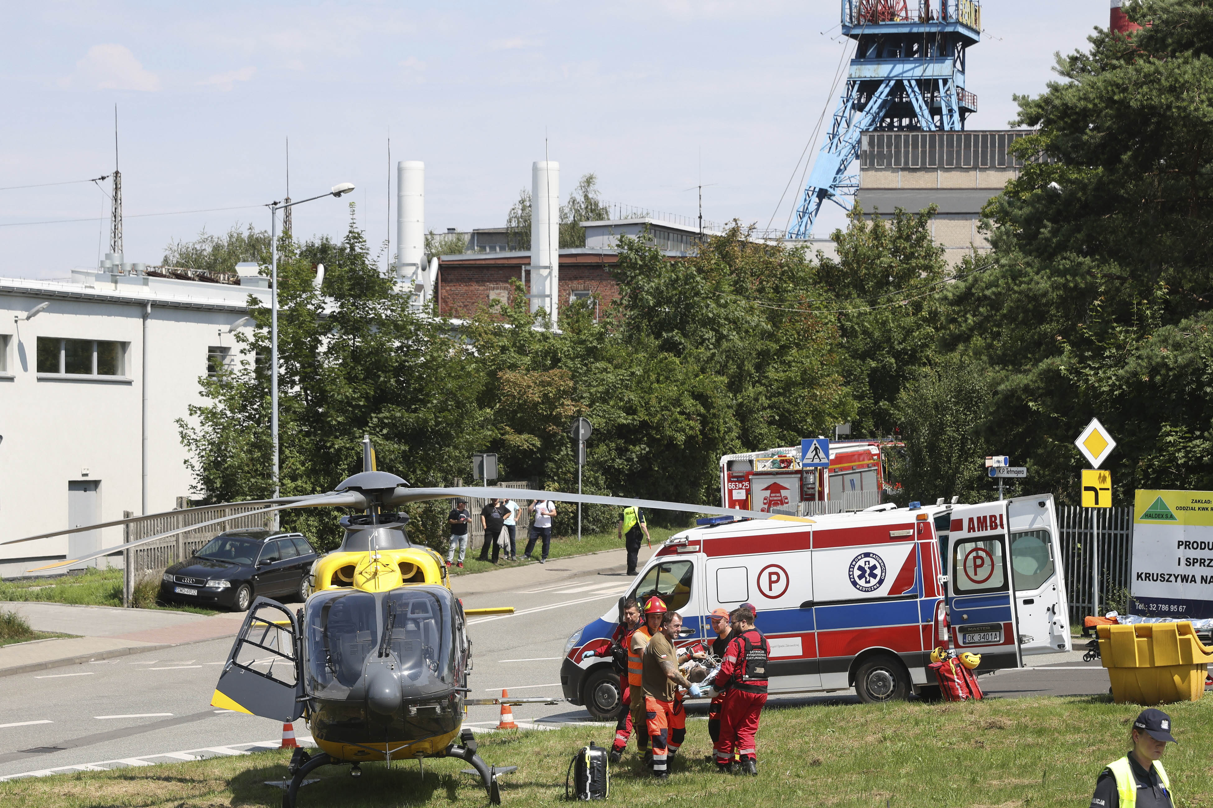 Missing Polish coal miner found alive more than two days after an earthquake