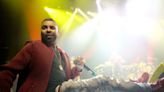 Ginuwine takes a tumble at Lovers & Friends, Twitter catches him