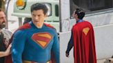 David Corenswet steps into Superman's iconic suit in first set pics