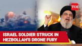 Hezbollah's Explosive Drones Pierce Israeli Air Shield In Golan Heights; IDF Soldier Injured | International - Times of India Videos