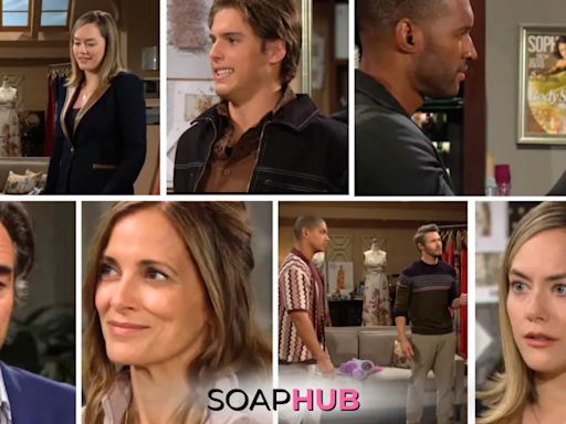 Bold and the Beautiful Spoilers Video Preview October 7-11: Ridge Surprises Taylor, Hope Torn Between Liam and Carter