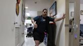 Spina bifida limits his mobility, so he lives through his computer. Then his desk broke