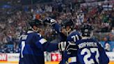 Bedard scores 2 again as Canada downs Denmark at hockey worlds