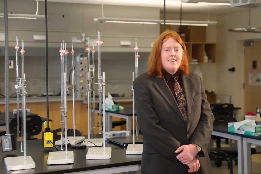 LCCC grad John Martin makes his mark in science, continues with LCCC University Partnership
