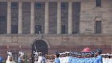 Bangladeshi PM Hasina receives ceremonial welcome at Rashtrapati Bhavan