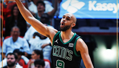 Derrick White Leads Celtics in Close-Out Win over Miami HEAT
