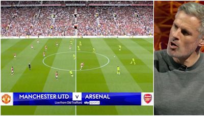 Man Utd player proved vs Arsenal that Jamie Carragher was spot on about him