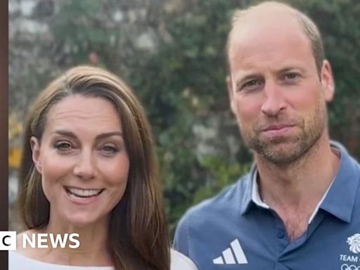 Prince William's hairy moment in Olympic video