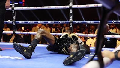 Video: Zhilei Zhang brutally knocks out Deontay Wilder at 5 vs. 5: Queensberry vs. Matchroom