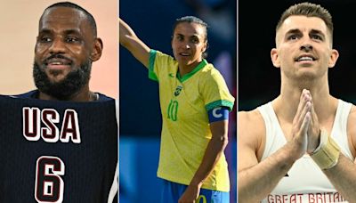 LeBron James, Marta, Max Whitlock: veja os grandes atletas que se despediram dos Jogos Olímpicos em Paris