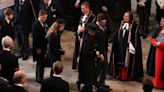 Princess Eugenie, Jack Brooksbank Sit With Royal Family at Queen's Funeral