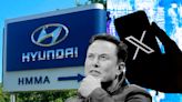 Nuevo golpe para Elon Musk: Hyundai suspendió su publicidad en X por el contenido antisemita