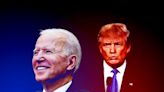 When Trump gets dark, Biden goes light