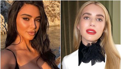 Kim Kardashian relata que foi alertada por Emma Roberts sobre stalker