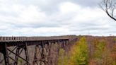 Once called the 8th Wonder of the World, you can walk onto this historic PA bridge