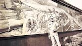 Looking Back: Former comic artist creates area’s largest mural