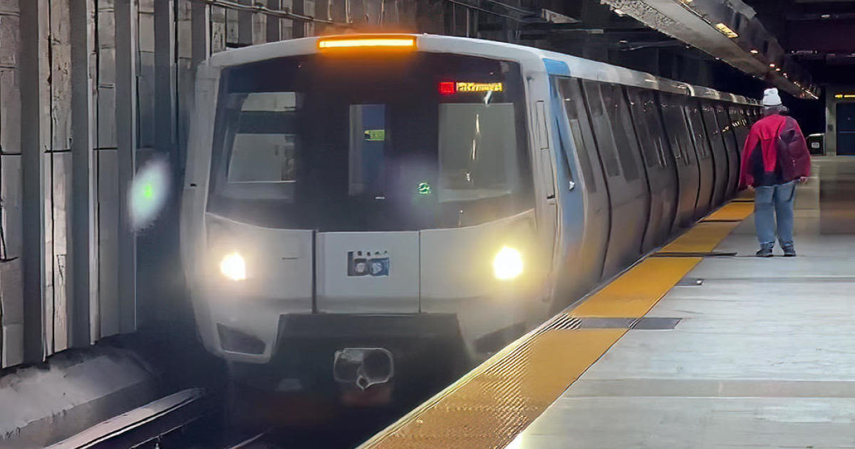 Elderly woman dies after being pushed into BART train in San Francisco; suspect arrested