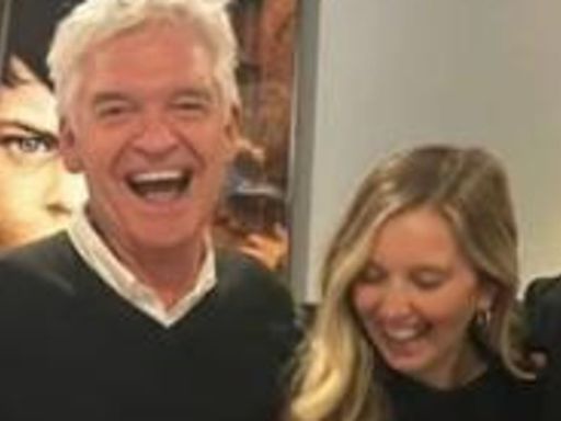 Phillip Schofield parties with daughter despite Cast Away backlash