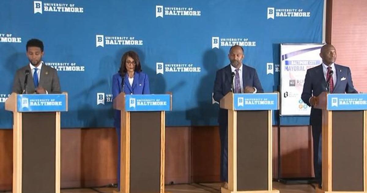 Top Baltimore mayoral candidates debate public safety, other key issues ahead of primary election