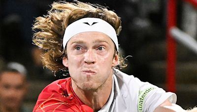 Canadian Open: Jannik Sinner beaten by Andrey Rublev in quarter-finals after marathon Saturday in Montreal