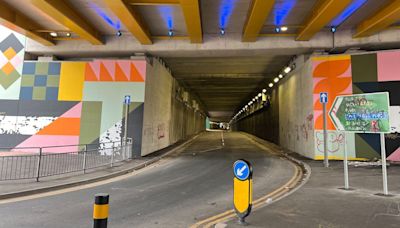 Road tunnel reopens earlier than planned