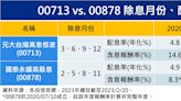 00878、00713兩大季配高股息ETF！報酬、配息一次看