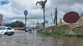 Sufren negocios y residentes de Hacienda de Los Morales inundaciones por lluvias