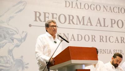 Defiende Monreal en Baja California Sur la reforma al Poder Judicial