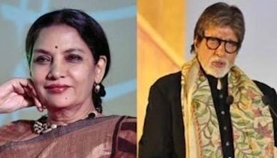 Shabana Azmi credits Amitabh Bachchan for enabling senior actors' second innings in Hindi cinema