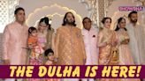 Ambani Family Poses With Dulha Anant As He Gets Ready To Tie The Knot With Radhika I Ambani Wedding - News18