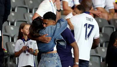 England WAGs console heartbroken heroes as team fail to win back-to-back Euros