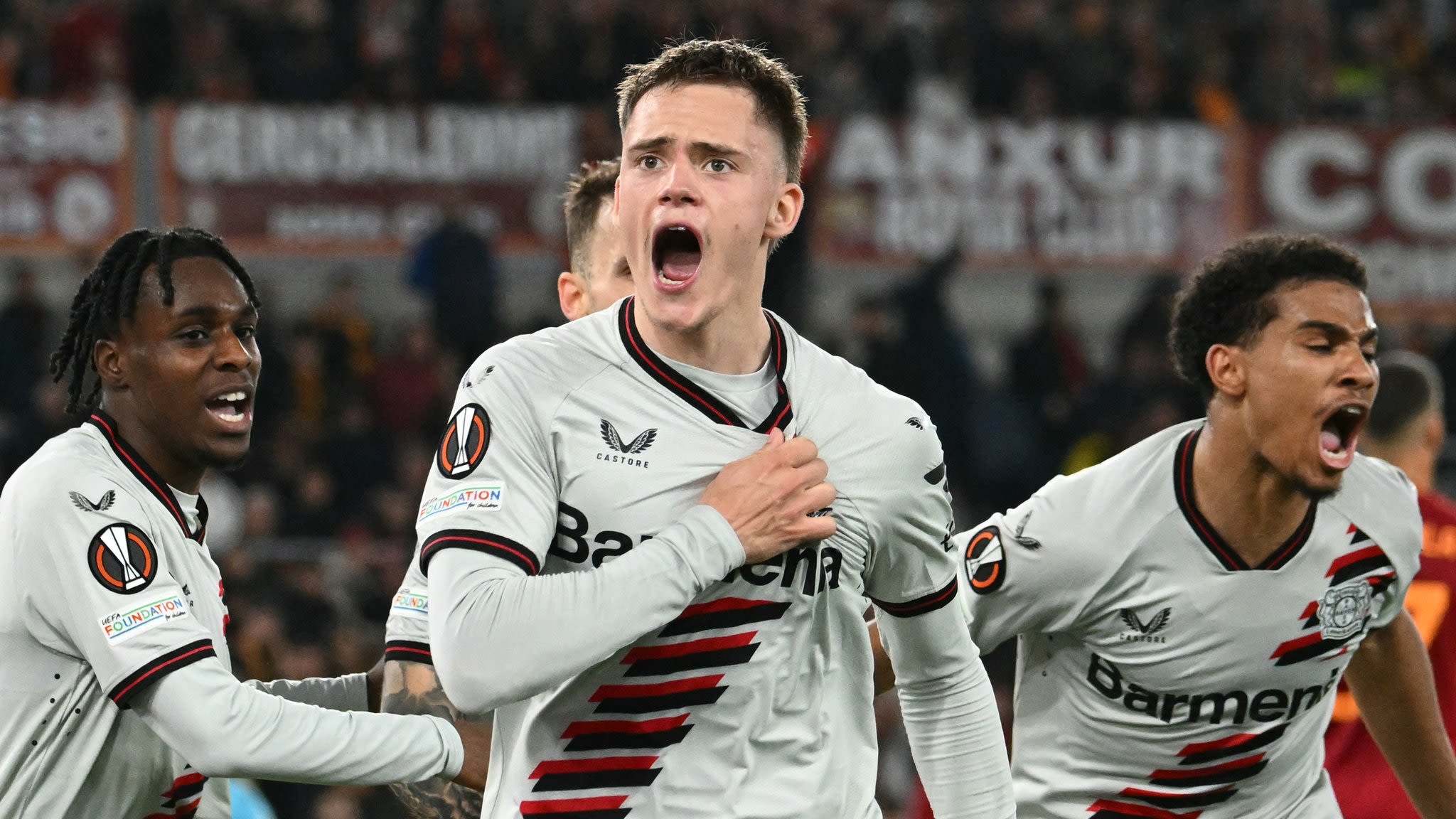 Roma 0-2 Bayer Leverkusen: Bundesliga champions in command of Europa League tie