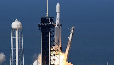 NASA successfully launches GOES-U weather satellite on SpaceX's Falcon Heavy