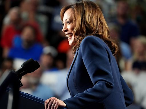 Kamala Harris Narrows Gap With Trump In Polls From Her First Week