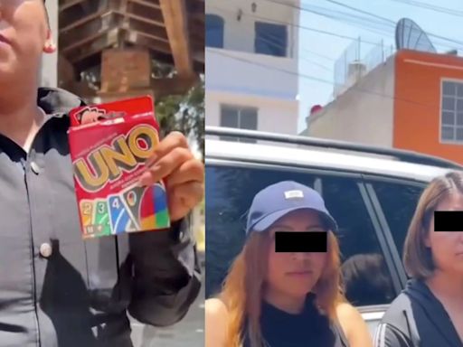 Vídeo| Policía de Toluca intenta detener a dos adolescentes por jugar UNO en la calle