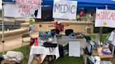 Medics at UCLA protest say police weapons drew blood and cracked bones