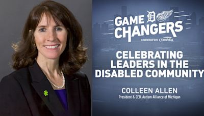 Colleen Allen recognized as Disability Pride Month Game Changers honoree | Detroit Red Wings