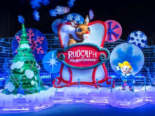 ICE! returns to Gaylord Texan Resort this holiday season with Rudolph the Red-Nosed Reindeer theme