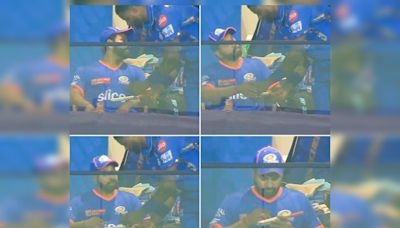 WATCH | MI's Romario Shephard Taking Rohit Sharma's Autograph at Wankhede is EPIC!