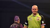 Michael Van Gerwen reaches UK Open quarter-finals but Peter Wright bows out