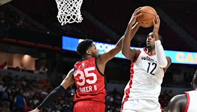 NBA Summer League: Alex Sarr's Wizards beat Zaccharie Risacher and Hawks in matchup of top 2 draft picks