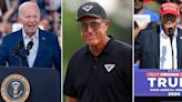 Phil Mickelson wades into Trump vs Biden golf match as DeChambeau makes offer