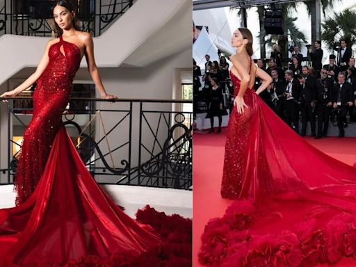 Natalie Vértiz deslumbró en el Festival de Cannes: se lució con Bella Hadid y brilló en la alfombra roja