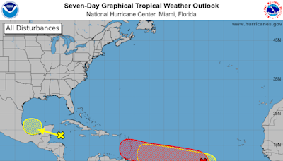 Tropical Storm Beryl could form, approach Caribbean soon. Next system is right behind