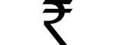 Indian rupee sign